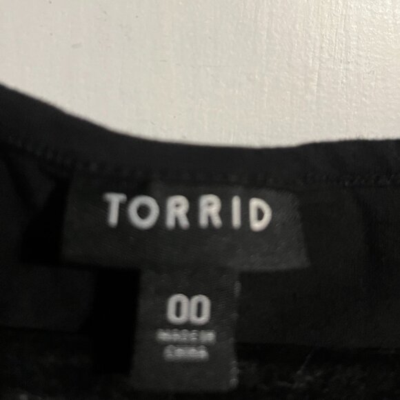 TORRID DRESS 3/4 SLEEVES SIZE 00/10 - Picture 2 of 5